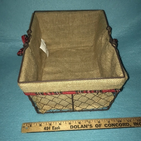 𝅺CHICKEN wire basket rustic - Picture 4 of 4